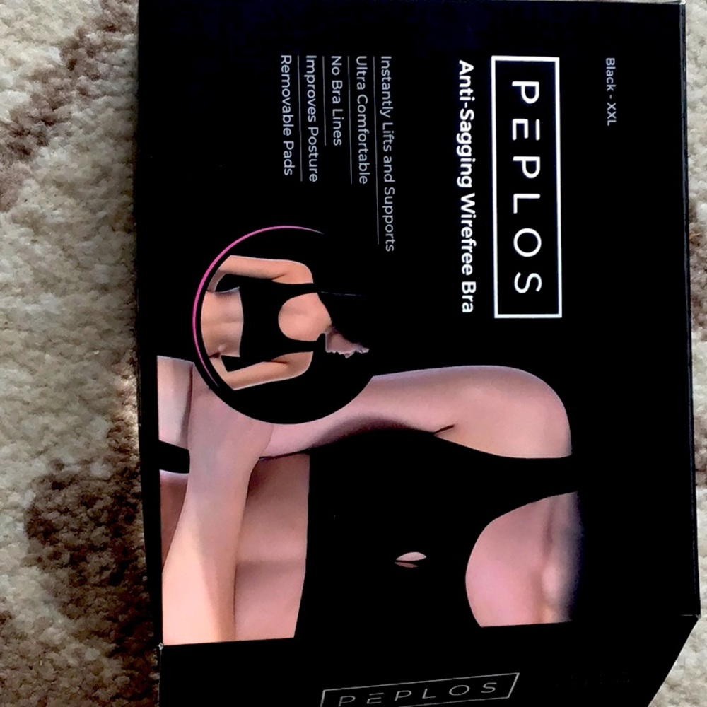 Peplos Anti-Sagging Wirefree Bra, M